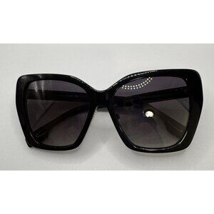 Burberry‎ Womens Black Square Sunglasses B4366-F 3980/T3 55mm Polarized